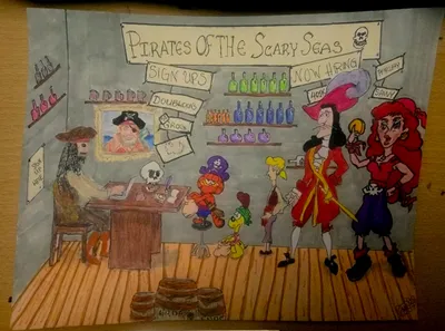 Pirates of the Scary Seas