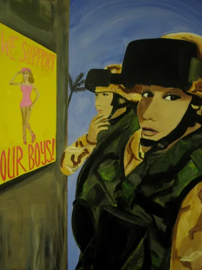 Women Warriors and the Pinup