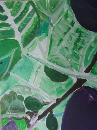 fig branch: a study in green