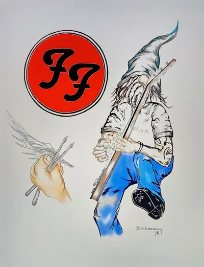 Foo Fighters Gnome