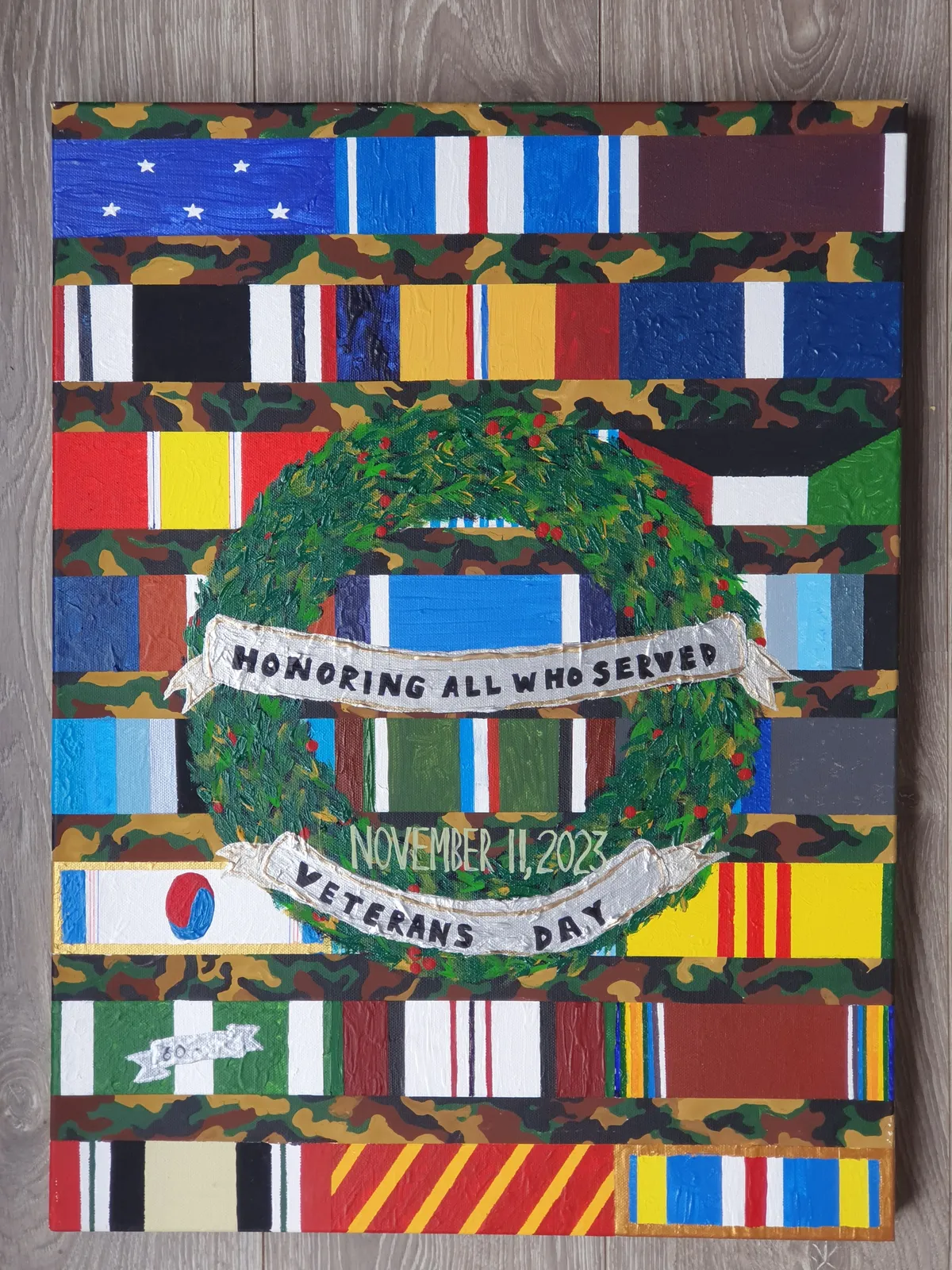 My Submission for the Department of Veterans Affairs' National Poster Contest for Veterans Day 2023