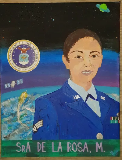 Portrait of Melissa De La Rosa, U.S. Air Force
