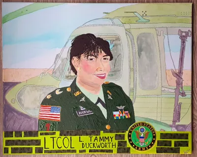 Portrait of Tammy Duckworth, U.S. Army