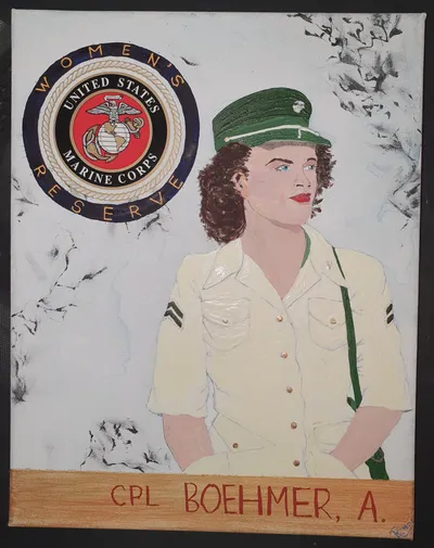 Portrait of Anne Boehmer, U.S. Marine Corps