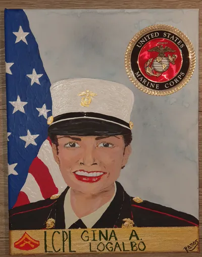 Portrait of Gina LoGalbo, U.S. Marine Corps
