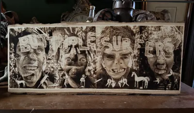 butthole surfers woodburning