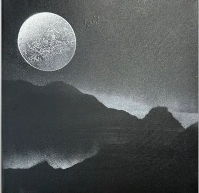 Moon over the Rockies