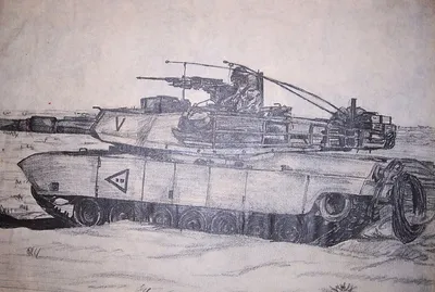 Desert 24th ID  M1 Abrams