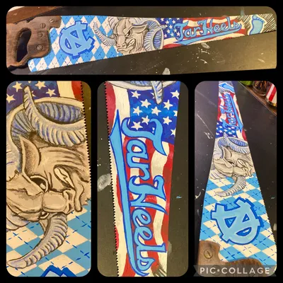 Carolina Tarheels saw