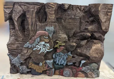 Family (wood carving/sculpture)