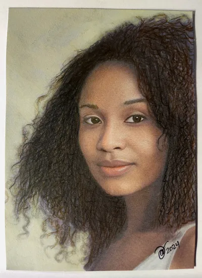 BQ1 - colored pencil and ink