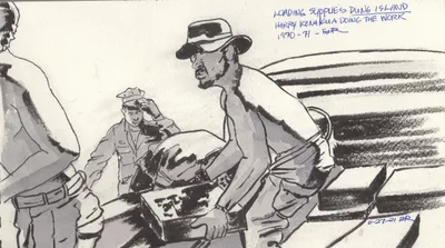 Delacruz loading supplies