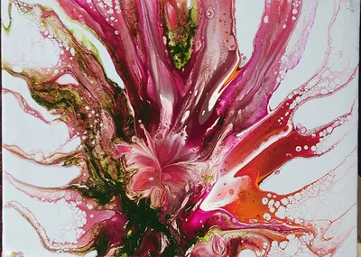 Flower with Lacy Tentacles