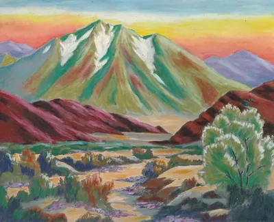 California Desert Scene