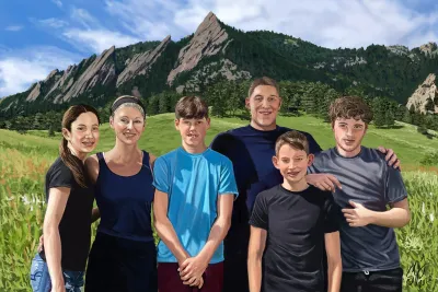 Family Portrait "The Deserts"