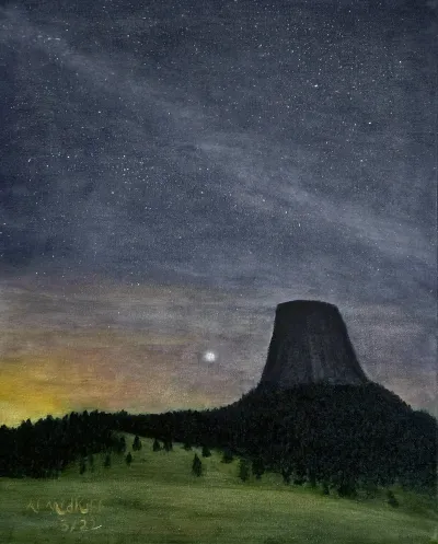 Sunset at Bear Lodge