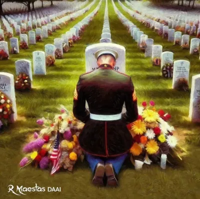 "Ultimate Sacrifice"  Digital Painting and AI Tools were used in the creation of this artwork.