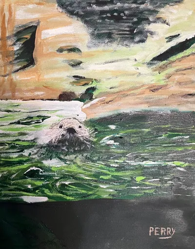 Curious Otter