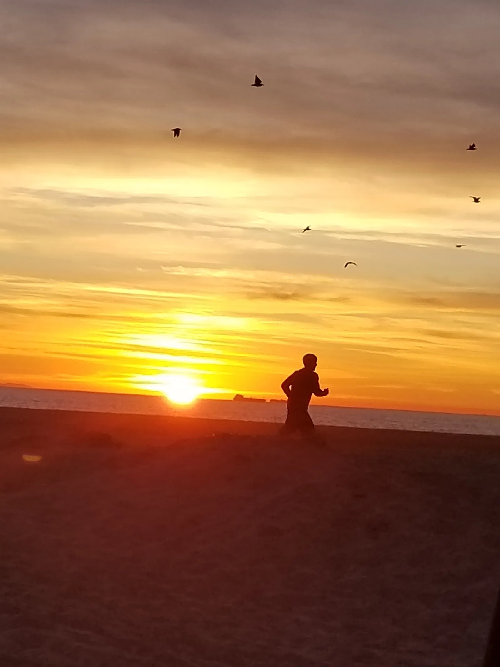 Sunset Beach Profile of Runner